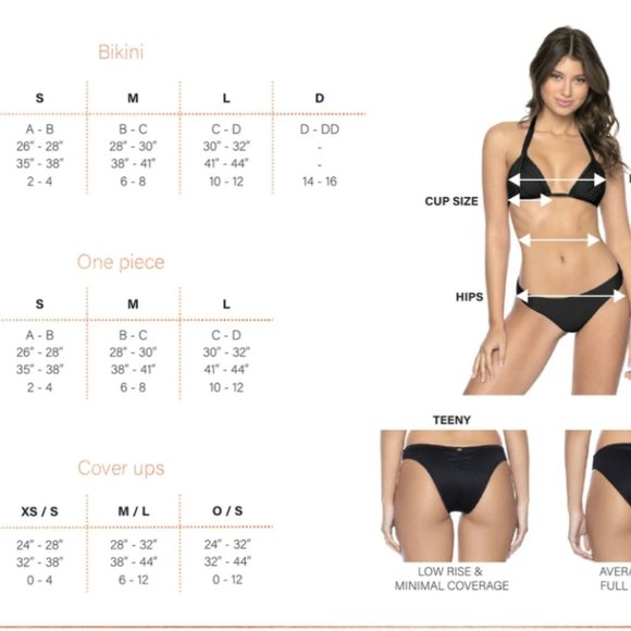 PQ Swim Retrograde Tie Teeny Bottom, Small - Picture 4 of 4